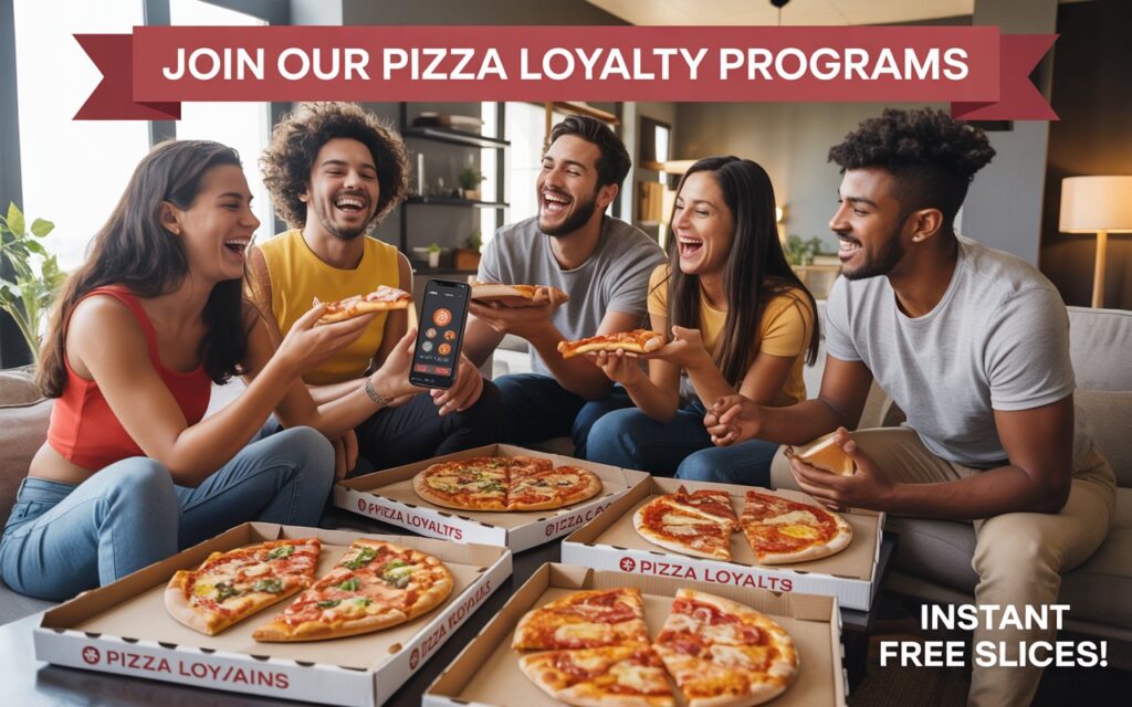 Join Pizza Loyalty Programs (Instant Free Slices)