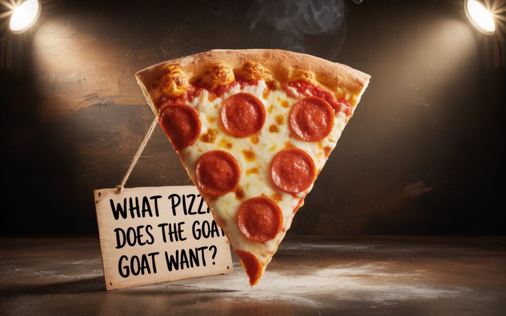 What Pizza Does the GOAT Want