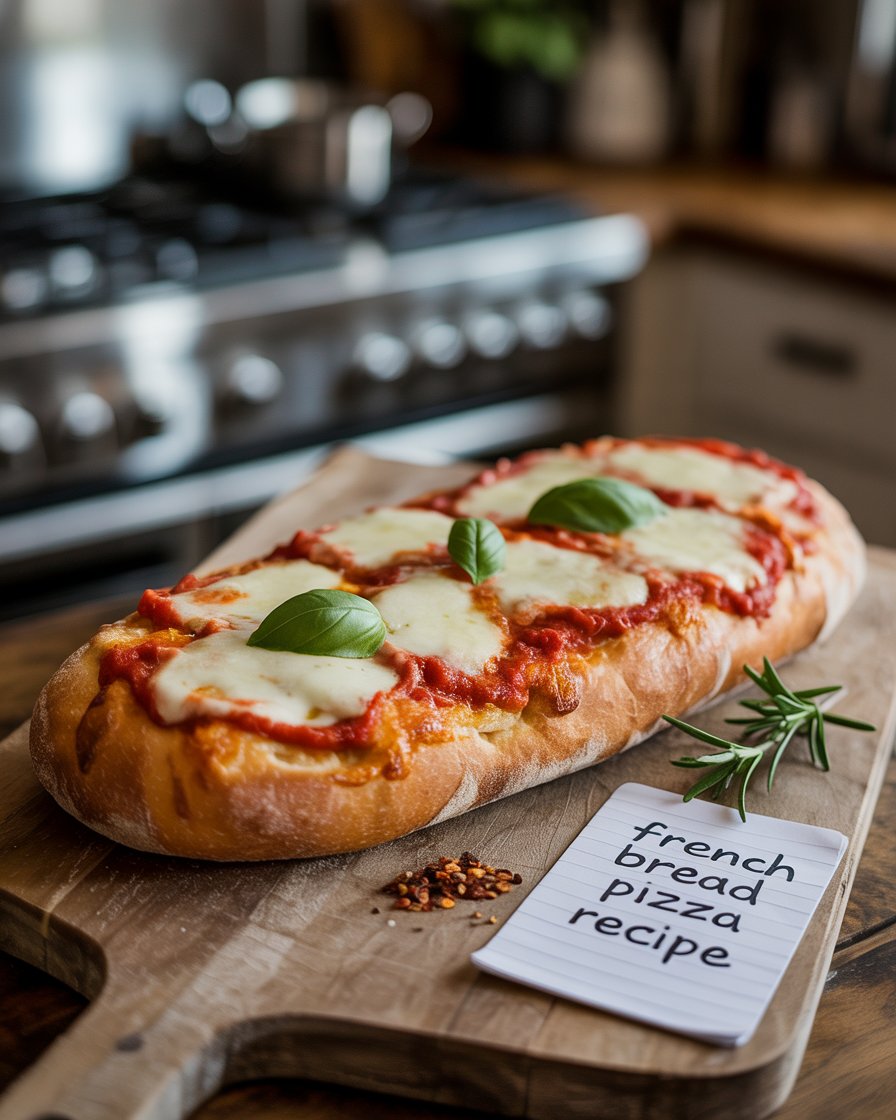 French Bread Pizza Recipe | Crispy, Cheesy, 20-Minute Pizza Bread French Bread Pizza Recipe | Crispy, Cheesy, 20-Minute Pizza Bread