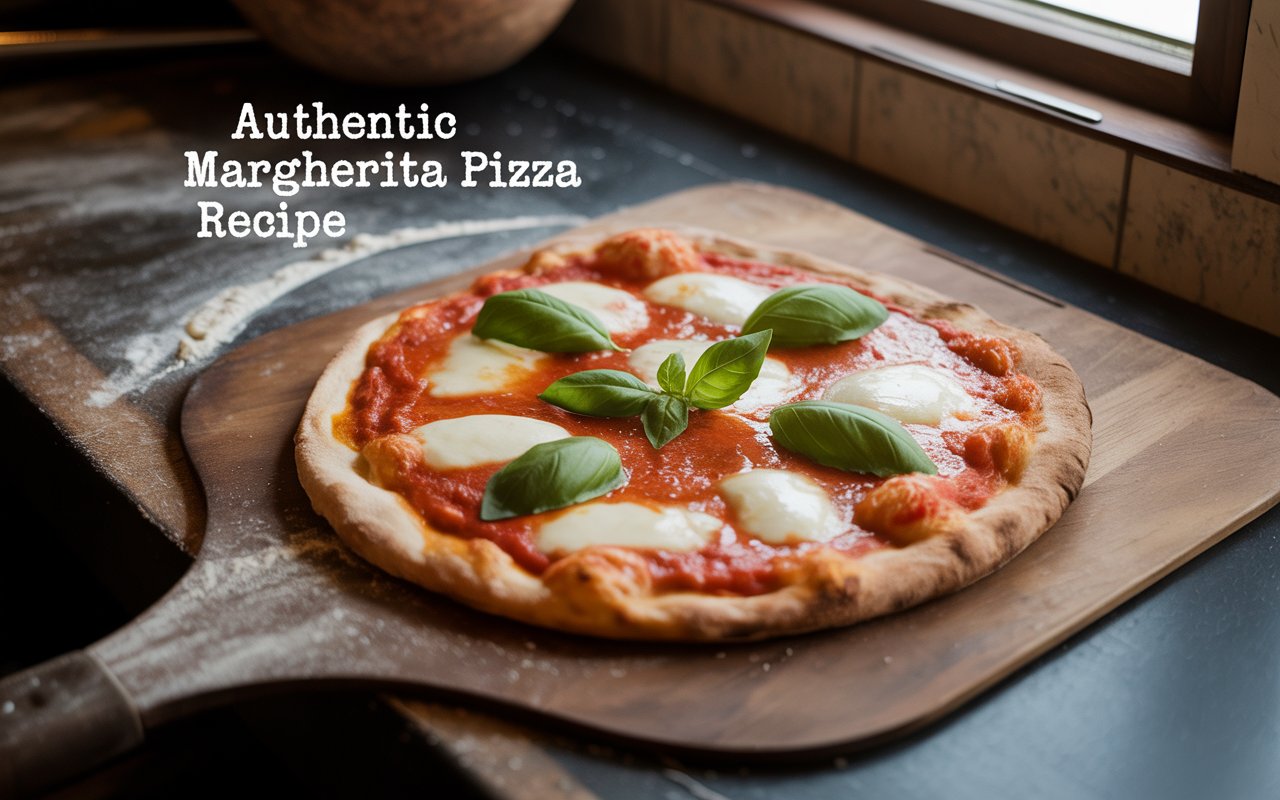 Authentic Margherita Pizza Recipe – Simple, Classic, and Full of Italian Flavor Authentic Margherita Pizza Recipe – Simple, Classic, and Full of Italian Flavor