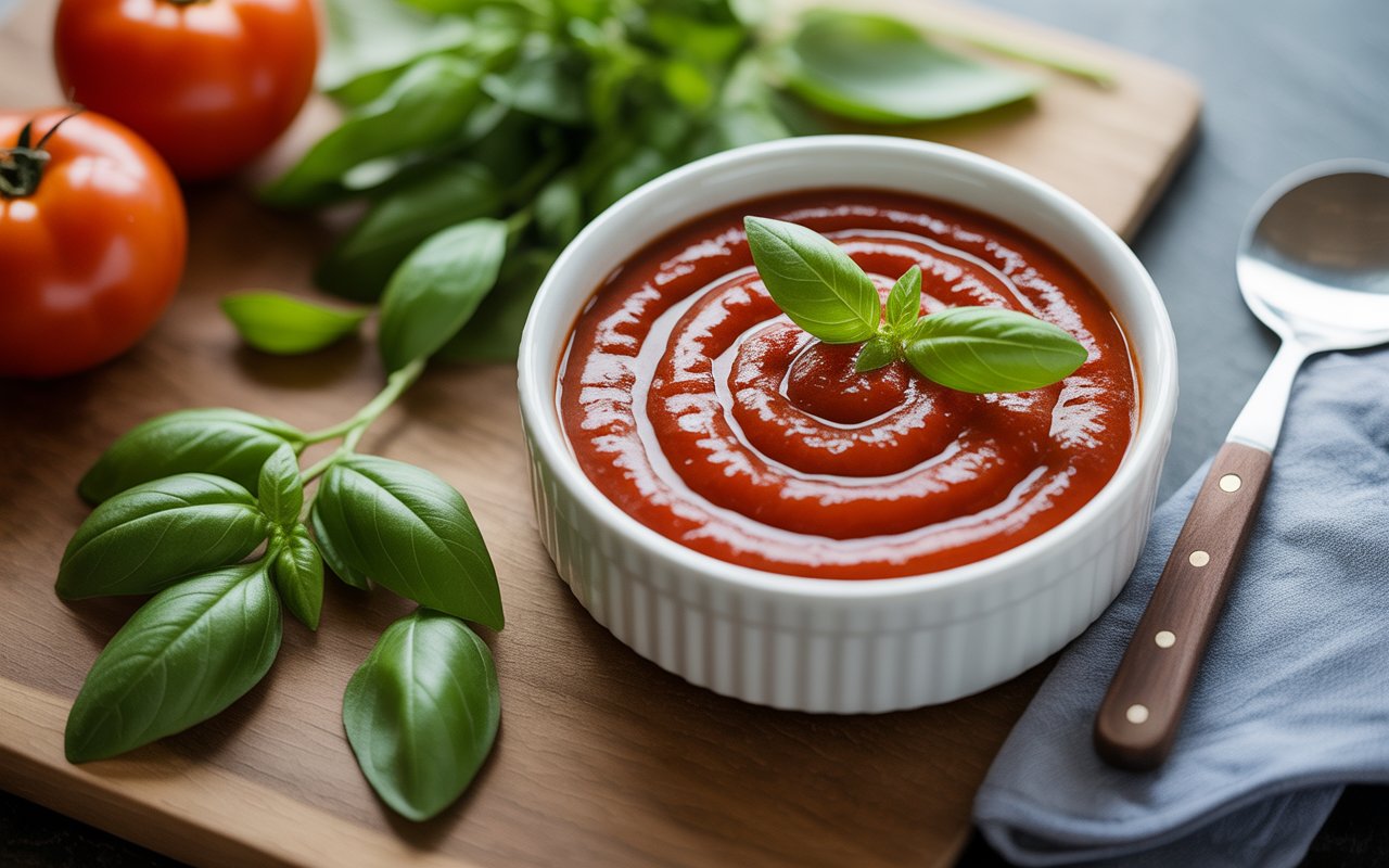 Easy Tomato Sauce Recipe for Pizza – No-Cook, Bold, and Packed with Italian Flavor 🍅🍕 Easy Tomato Sauce Recipe for Pizza – No-Cook, Bold, and Packed with Italian Flavor 🍅🍕