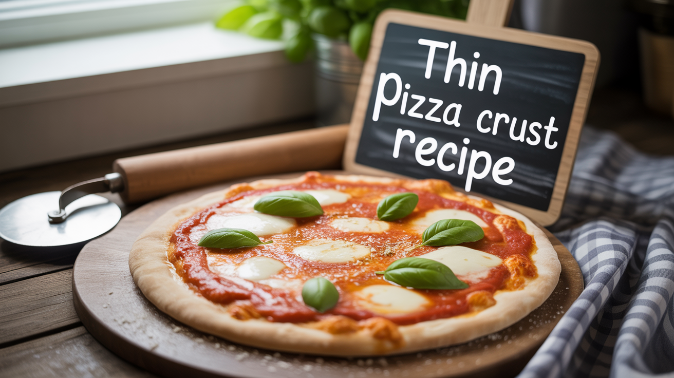 Thin Pizza Crust Recipe | Authentic Italian Homemade Dough Thin Pizza Crust Recipe | Authentic Italian Homemade Dough