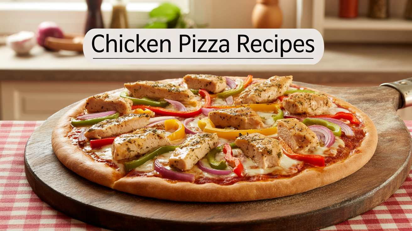 Chicken Pizza Recipes | Homemade Italian-Style Guide to Perfect Pizza Chicken Pizza Recipes | Homemade Italian-Style Guide to Perfect Pizza