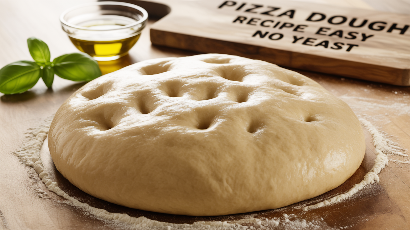 Pizza Dough Recipe Easy No Yeast | Quick Homemade Crust in Minutes Pizza Dough Recipe Easy No Yeast | Quick Homemade Crust in Minutes