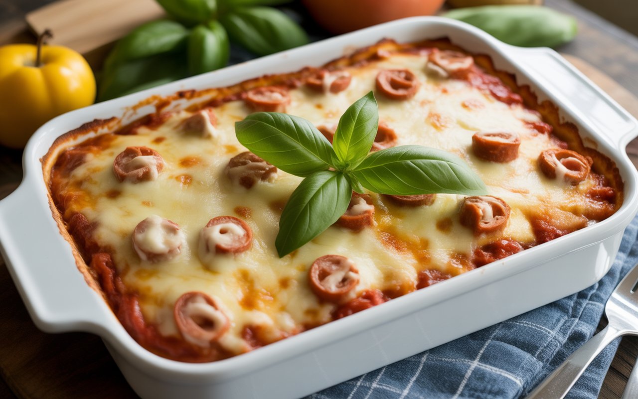 Pizza Bake Recipe – Cheesy, Easy & All the Flavor of Pizza in a Casserole Pizza Bake Recipe – Cheesy, Easy & All the Flavor of Pizza in a Casserole