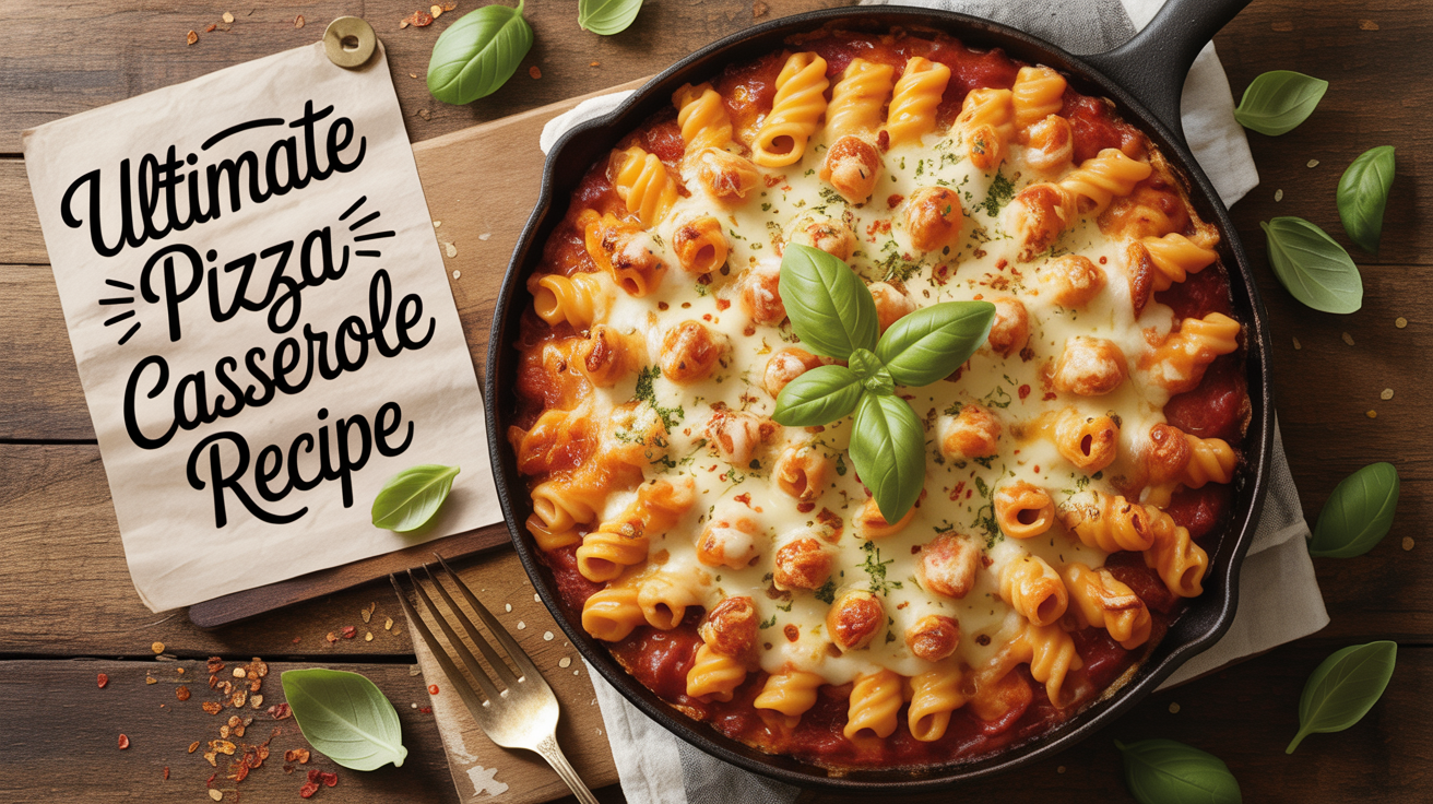 Ultimate Pizza Casserole Recipe with Pasta: Cheesy, Hearty, and Irresistible Ultimate Pizza Casserole Recipe with Pasta: Cheesy, Hearty, and Irresistible