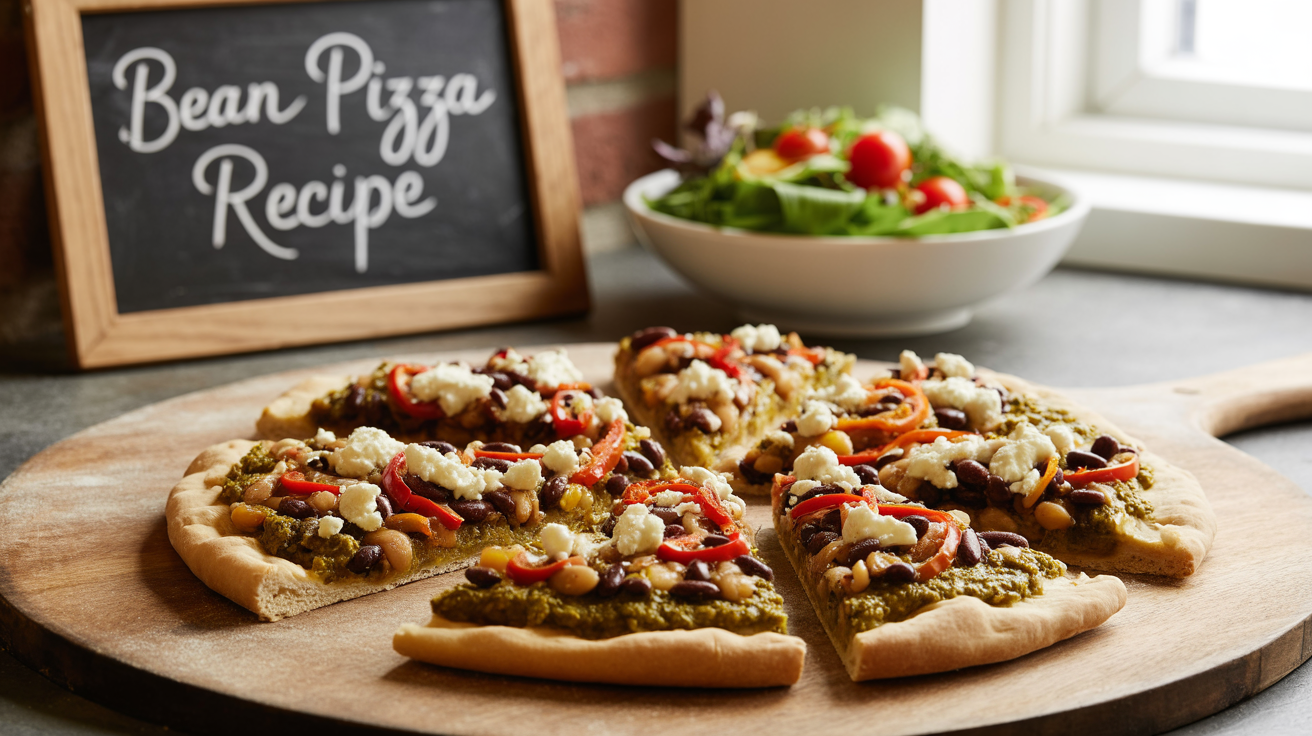 Bean Pizza Recipe | Delicious & Protein-Packed Homemade Pizza Bean Pizza Recipe | Delicious & Protein-Packed Homemade Pizza