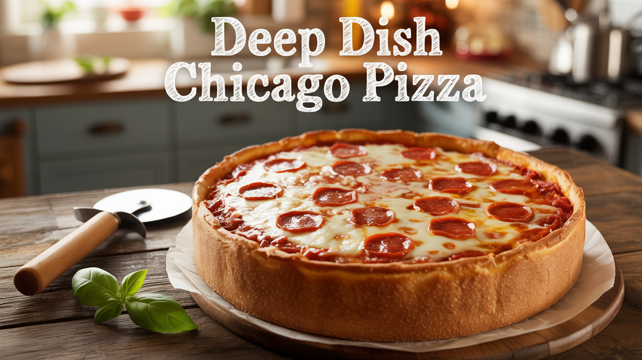 Deep Dish Chicago Pizza Recipe – Authentic Homemade Guide Deep Dish Chicago Pizza Recipe – Authentic Homemade Guide