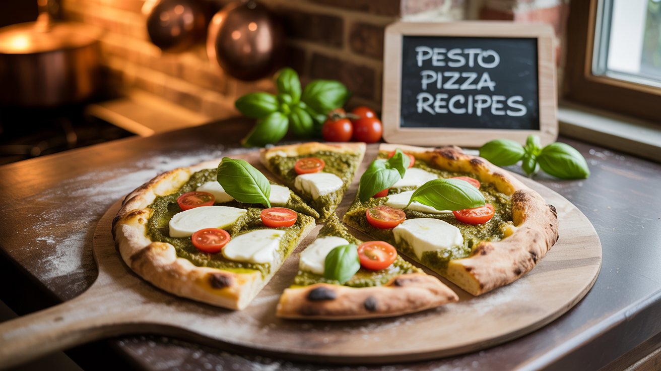 Pesto Pizza Recipes – Fresh, Flavorful & Easy Italian Pizza Ideas Pesto Pizza Recipes – Fresh, Flavorful & Easy Italian Pizza Ideas