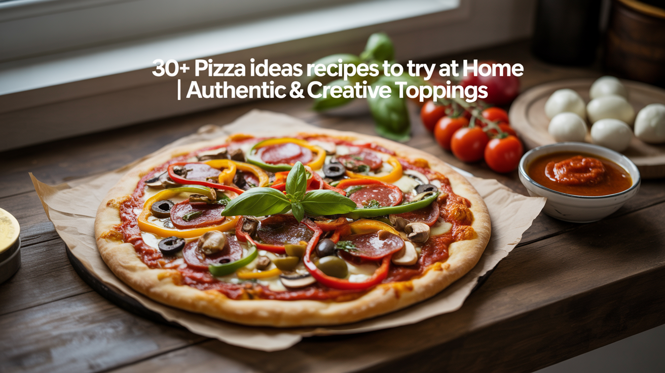 30+ Pizza Ideas Recipes to Try at Home | Authentic & Creative Toppings 30+ Pizza Ideas Recipes to Try at Home | Authentic & Creative Toppings