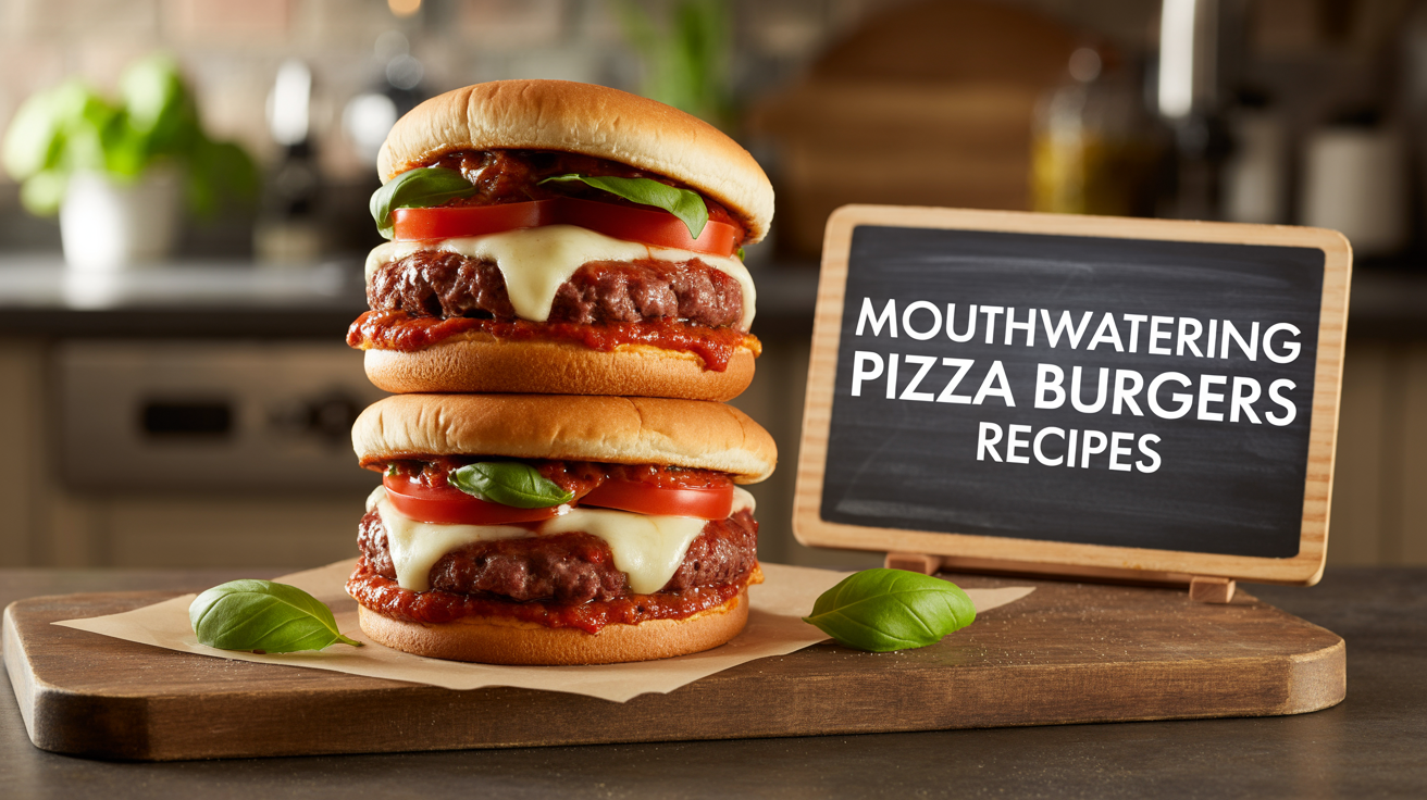 Mouthwatering Pizza Burgers Recipes: Juicy, Cheesy, and Irresistibly Easy Mouthwatering Pizza Burgers Recipes: Juicy, Cheesy, and Irresistibly Easy