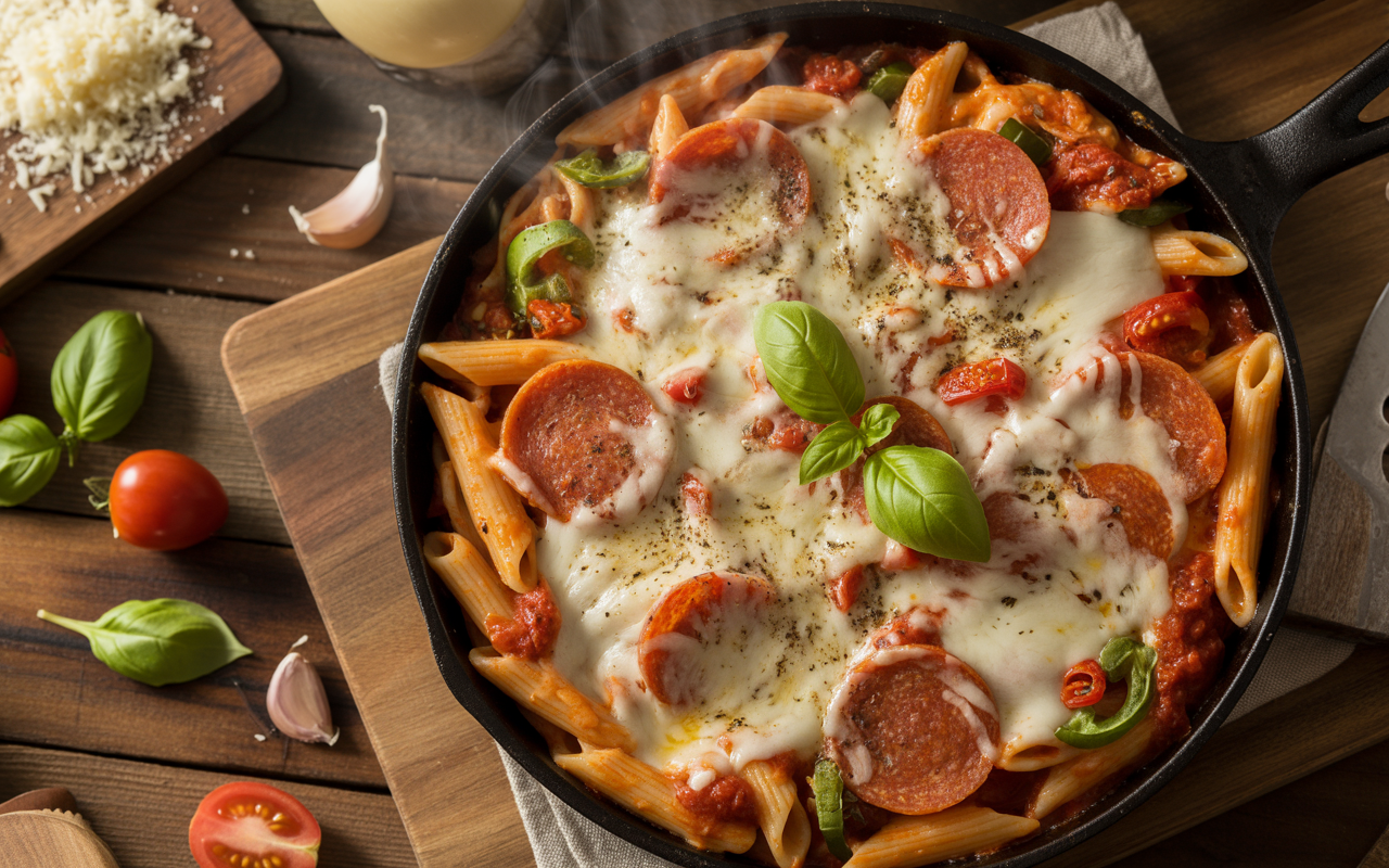 Pizza Pasta Casserole Recipe – The Ultimate Cheesy Italian Comfort Dish Pizza Pasta Casserole Recipe – The Ultimate Cheesy Italian Comfort Dish