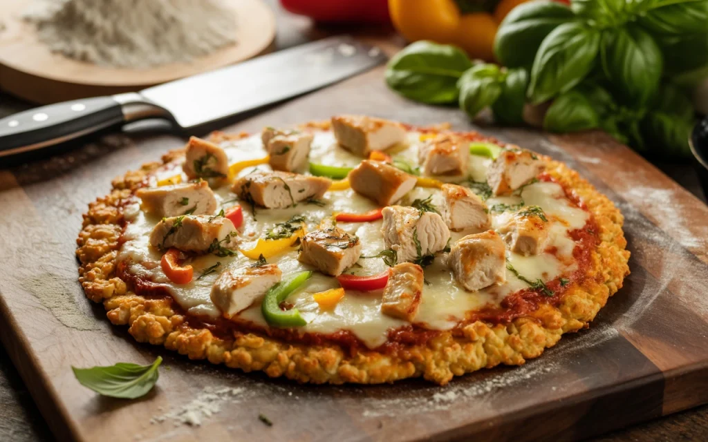 chicken crust pizza recipe with canned chicken