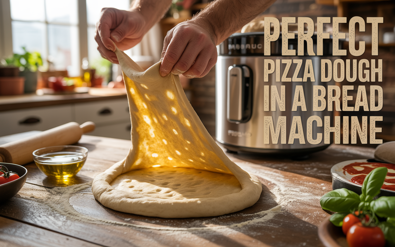 Perfect Pizza Dough in a Bread Machine – Foolproof Recipe for Soft, Chewy, and Authentic Crust Perfect Pizza Dough in a Bread Machine – Foolproof Recipe for Soft, Chewy, and Authentic Crust